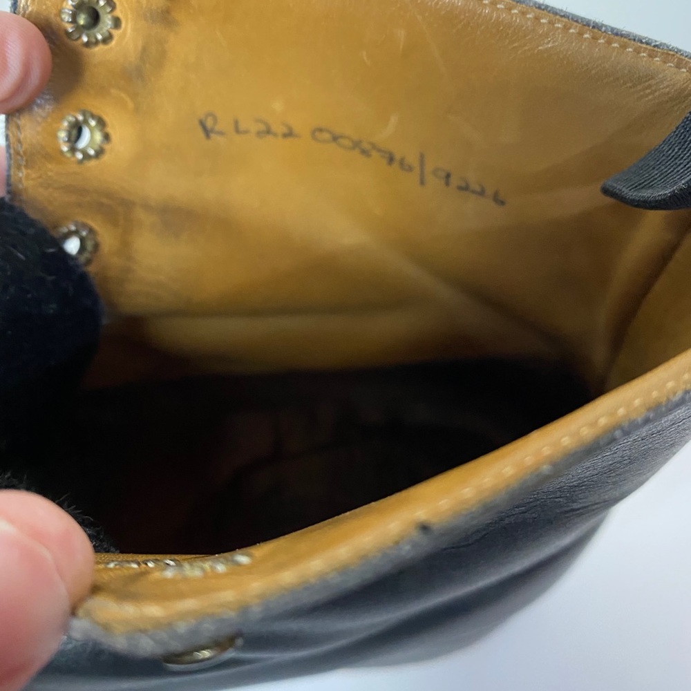 Authentic Handmade Leather Ralph Lauren Boots - Picture 8 of 9